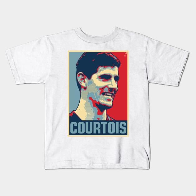 Courtois Kids T-Shirt by DAFTFISH